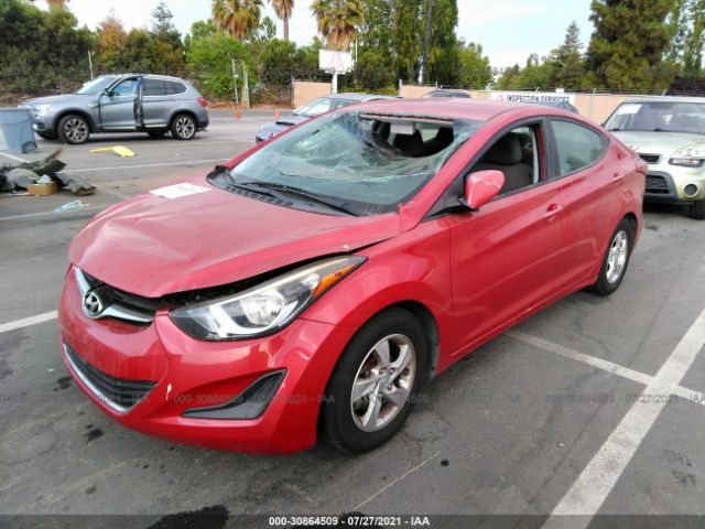 Photo 1 VIN: KMHDH4AE9EU200687 - HYUNDAI ELANTRA 