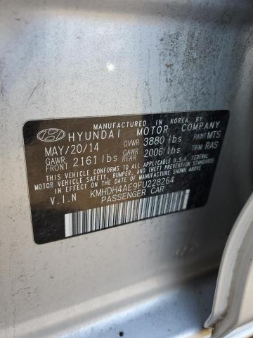 Photo 11 VIN: KMHDH4AE9FU228264 - HYUNDAI ELANTRA 