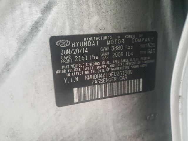 Photo 11 VIN: KMHDH4AE9FU261989 - HYUNDAI ELANTRA SE 