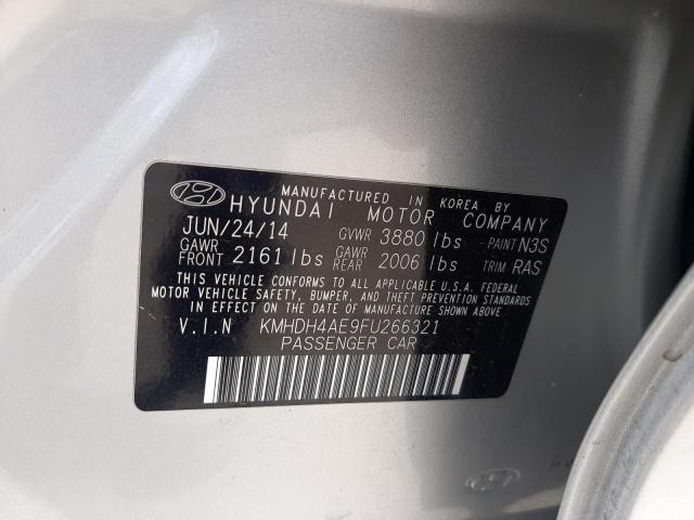 Photo 11 VIN: KMHDH4AE9FU266321 - HYUNDAI ELANTRA SE 