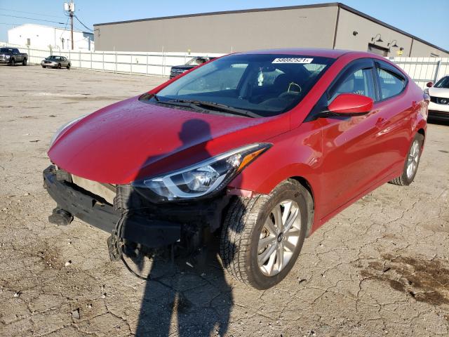 Photo 1 VIN: KMHDH4AE9FU303285 - HYUNDAI ELANTRA SE 