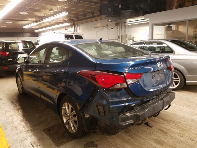 Photo 2 VIN: KMHDH4AE9FU303965 - HYUNDAI ELANTRA SE 