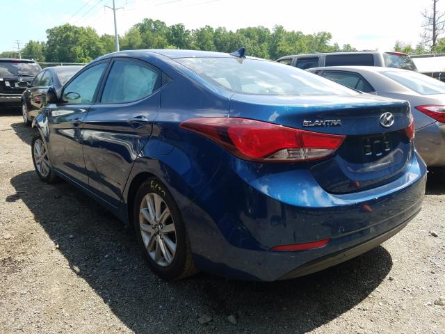 Photo 2 VIN: KMHDH4AE9FU350994 - HYUNDAI ELANTRA SE 