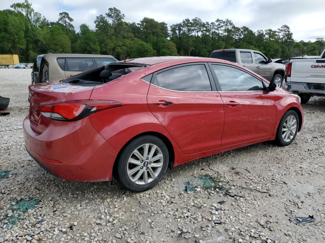 Photo 2 VIN: KMHDH4AE9FU354043 - HYUNDAI ELANTRA 