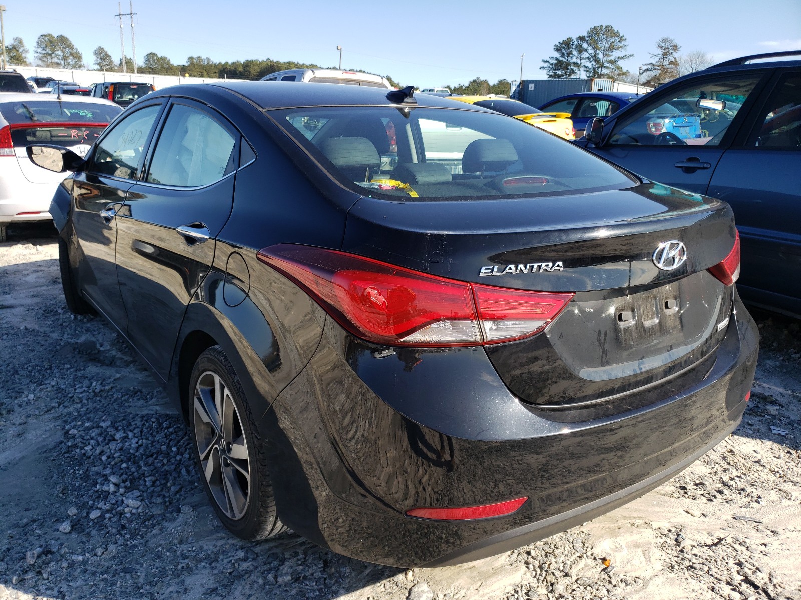 Photo 2 VIN: KMHDH4AE9FU370498 - HYUNDAI ELANTRA SE 