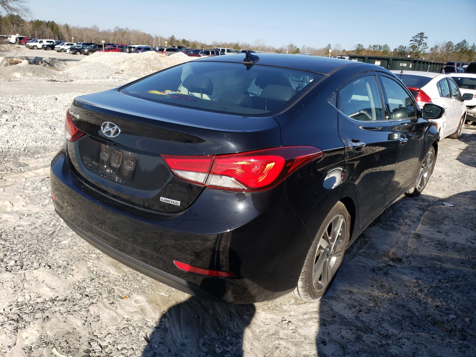 Photo 3 VIN: KMHDH4AE9FU370498 - HYUNDAI ELANTRA SE 