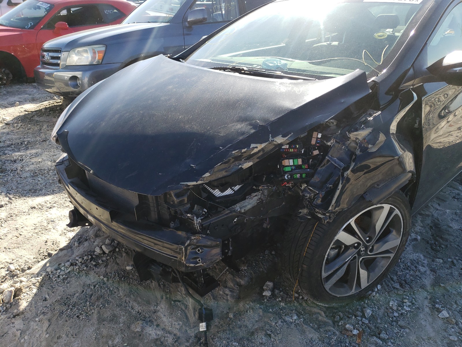 Photo 8 VIN: KMHDH4AE9FU370498 - HYUNDAI ELANTRA SE 