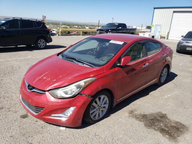 Photo 1 VIN: KMHDH4AE9FU381937 - HYUNDAI ELANTRA SE 