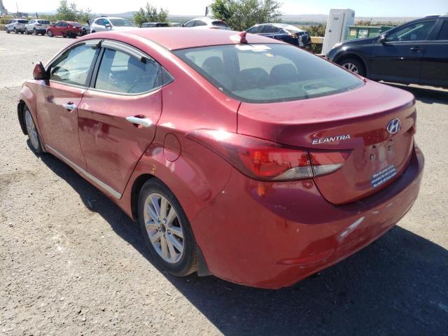 Photo 2 VIN: KMHDH4AE9FU381937 - HYUNDAI ELANTRA SE 