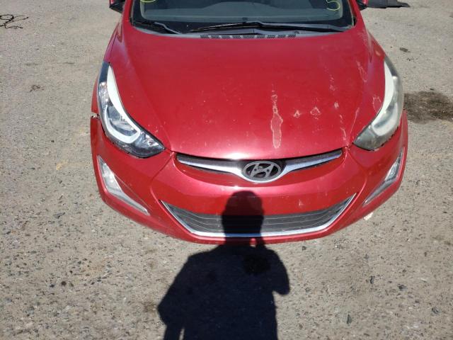 Photo 8 VIN: KMHDH4AE9FU381937 - HYUNDAI ELANTRA SE 