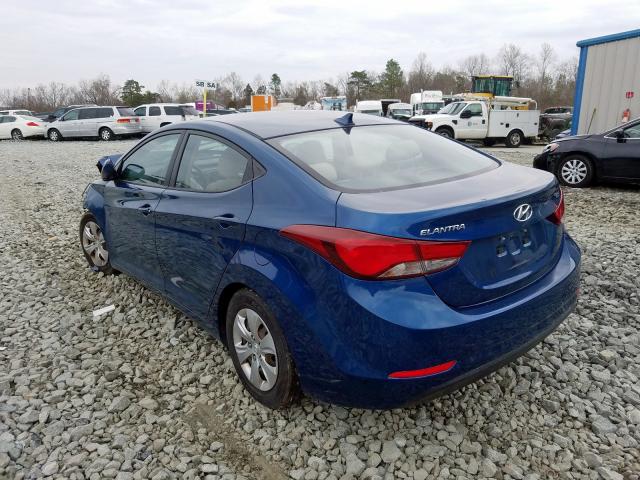 Photo 2 VIN: KMHDH4AE9GU484485 - HYUNDAI ELANTRA SE 