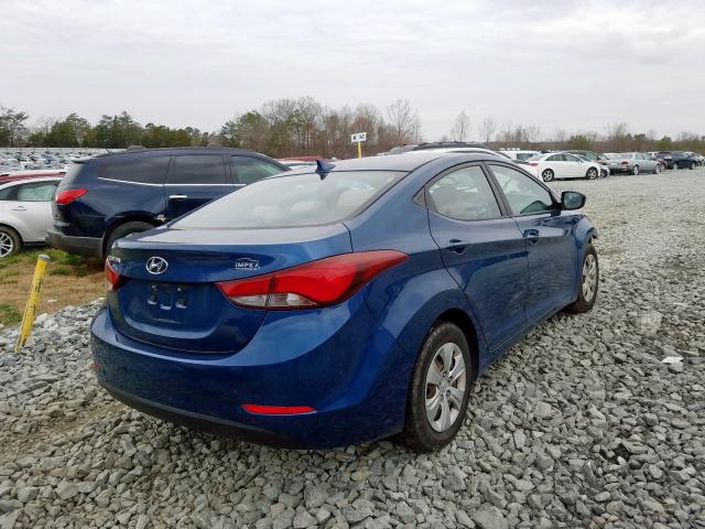 Photo 3 VIN: KMHDH4AE9GU484485 - HYUNDAI ELANTRA SE 