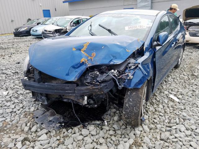 Photo 8 VIN: KMHDH4AE9GU484485 - HYUNDAI ELANTRA SE 