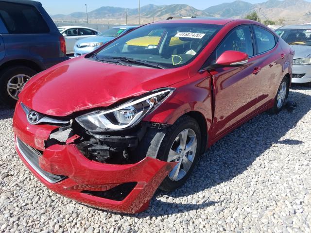 Photo 1 VIN: KMHDH4AE9GU484843 - HYUNDAI ELANTRA SE 