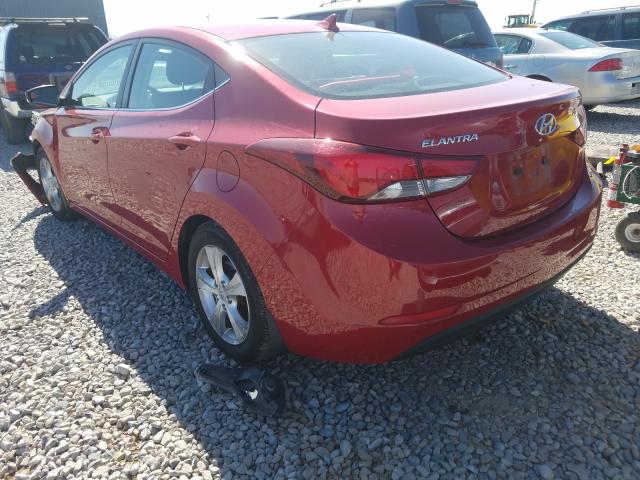 Photo 2 VIN: KMHDH4AE9GU484843 - HYUNDAI ELANTRA SE 