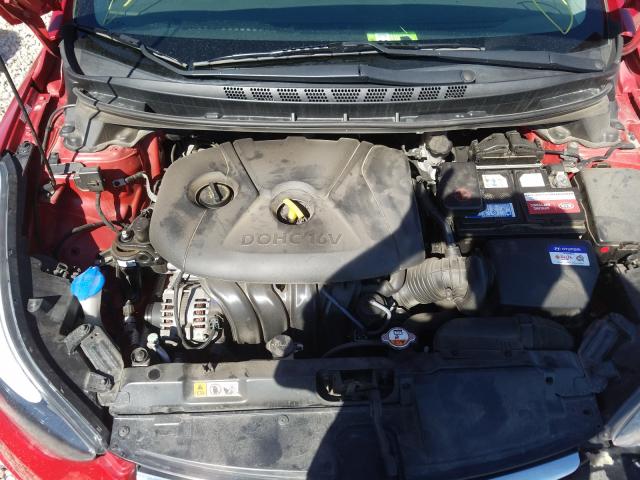 Photo 6 VIN: KMHDH4AE9GU484843 - HYUNDAI ELANTRA SE 