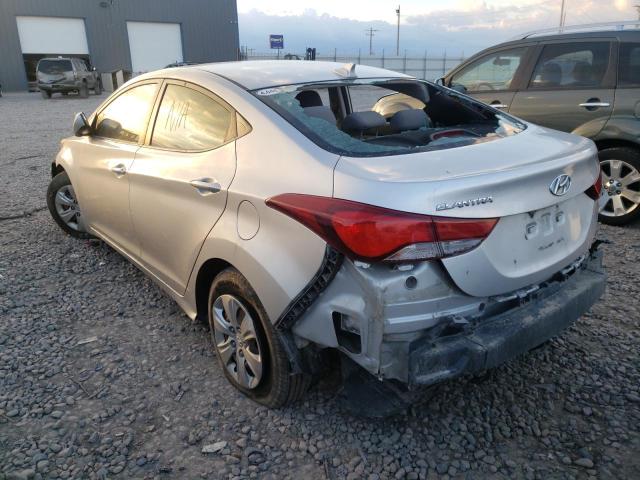 Photo 2 VIN: KMHDH4AE9GU517226 - HYUNDAI ELANTRA SE 