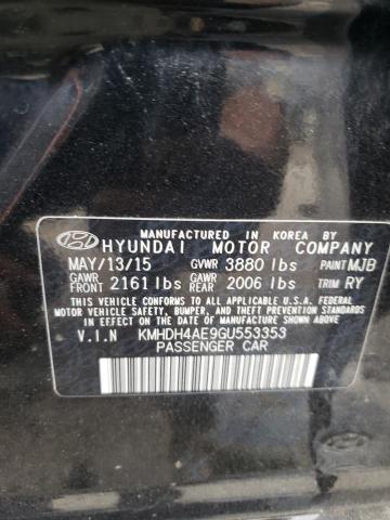 Photo 9 VIN: KMHDH4AE9GU553353 - HYUNDAI ELANTRA SE 