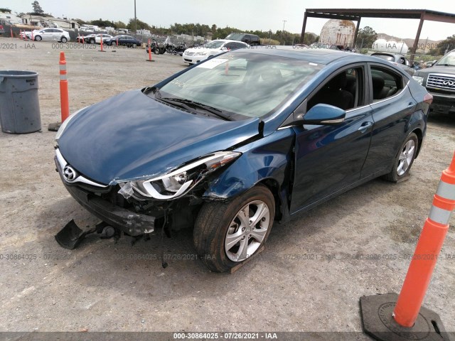 Photo 1 VIN: KMHDH4AE9GU567026 - HYUNDAI ELANTRA 