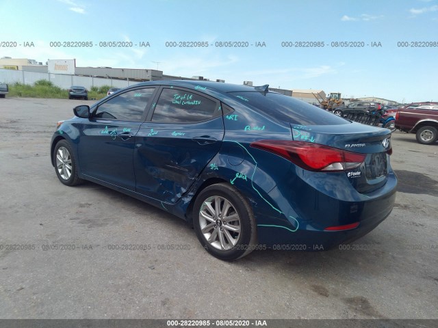 Photo 2 VIN: KMHDH4AE9GU584585 - HYUNDAI ELANTRA 