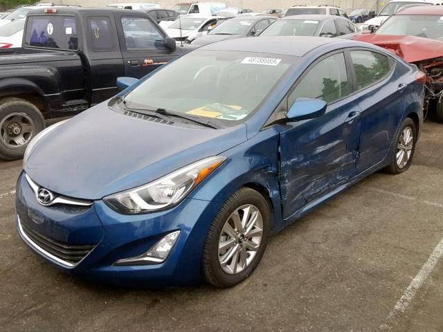 Photo 1 VIN: KMHDH4AE9GU584618 - HYUNDAI ELANTRA SE 