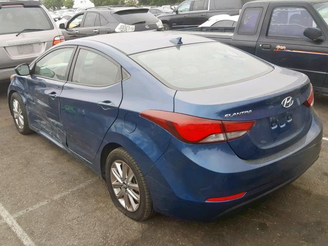 Photo 2 VIN: KMHDH4AE9GU584618 - HYUNDAI ELANTRA SE 