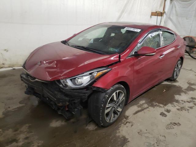 Photo 1 VIN: KMHDH4AE9GU597577 - HYUNDAI ELANTRA SE 