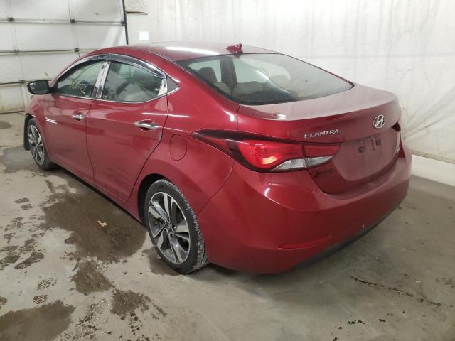 Photo 2 VIN: KMHDH4AE9GU597577 - HYUNDAI ELANTRA SE 