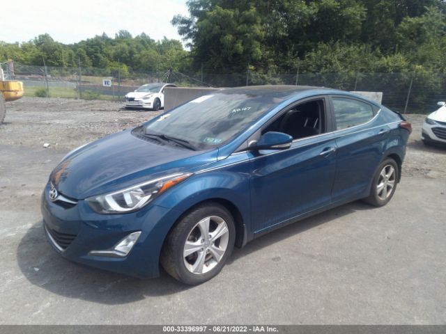 Photo 1 VIN: KMHDH4AE9GU599166 - HYUNDAI ELANTRA 