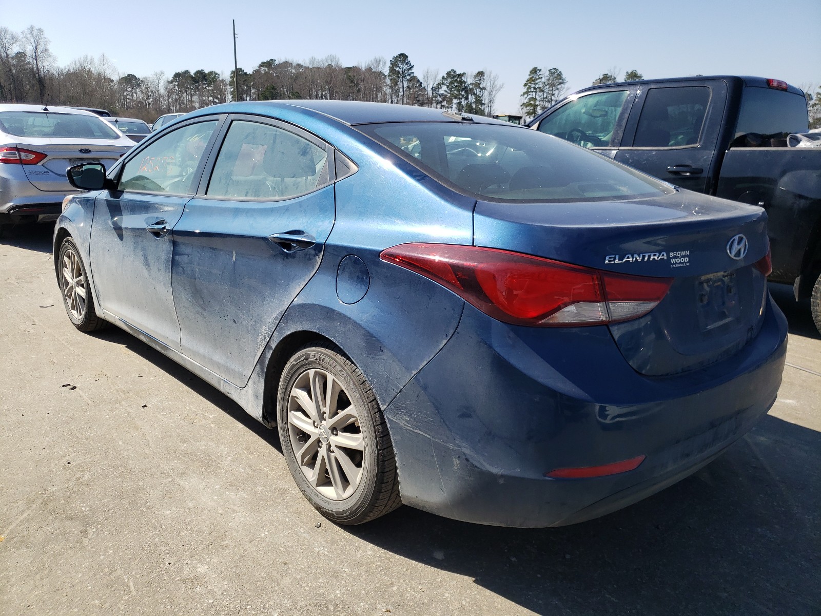 Photo 2 VIN: KMHDH4AE9GU618430 - HYUNDAI ELANTRA SE 