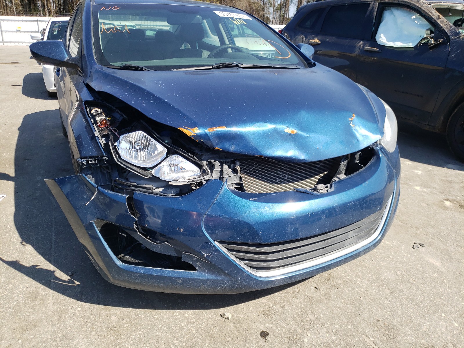 Photo 8 VIN: KMHDH4AE9GU618430 - HYUNDAI ELANTRA SE 