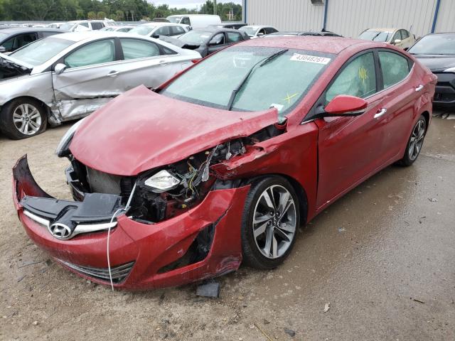 Photo 1 VIN: KMHDH4AE9GU620419 - HYUNDAI ELANTRA SE 