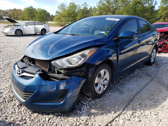 Photo 1 VIN: KMHDH4AE9GU633090 - HYUNDAI ELANTRA SE 