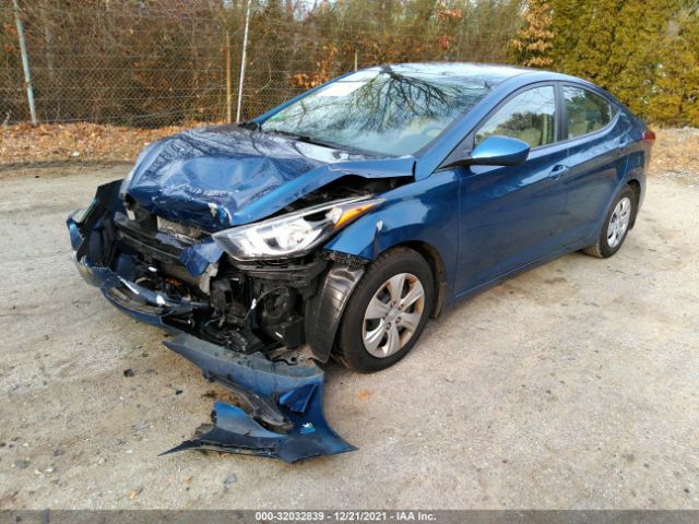 Photo 1 VIN: KMHDH4AE9GU655834 - HYUNDAI ELANTRA 