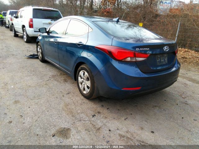 Photo 2 VIN: KMHDH4AE9GU655834 - HYUNDAI ELANTRA 