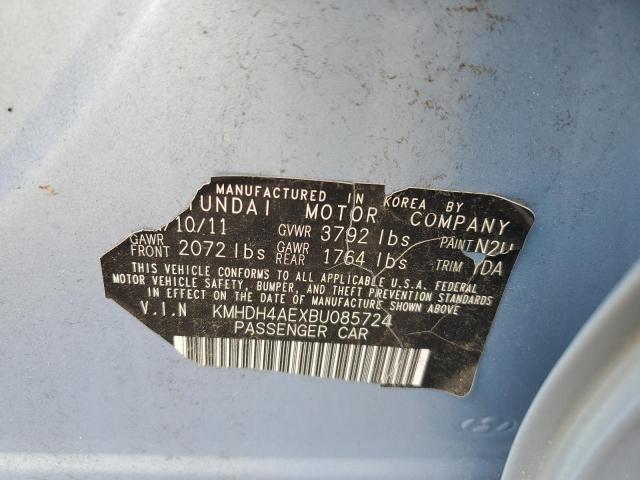 Photo 11 VIN: KMHDH4AEXBU085724 - HYUNDAI ELANTRA 