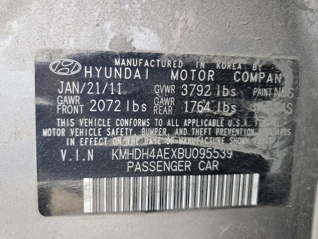 Photo 11 VIN: KMHDH4AEXBU095539 - HYUNDAI ELANTRA 