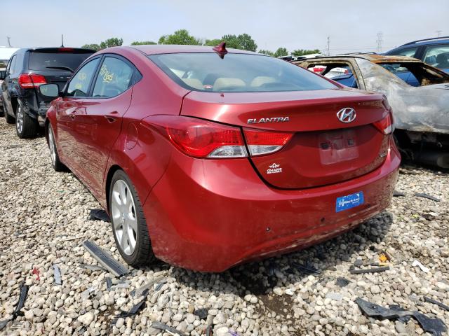 Photo 2 VIN: KMHDH4AEXBU107849 - HYUNDAI ELANTRA GL 