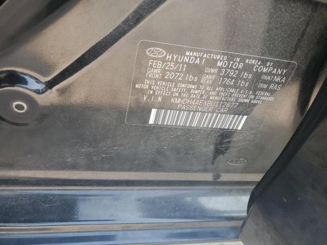 Photo 11 VIN: KMHDH4AEXBU112677 - HYUNDAI ELANTRA GL 