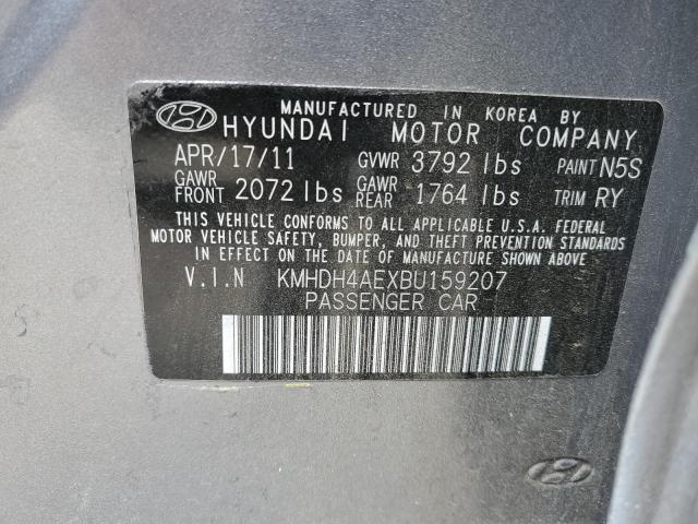 Photo 11 VIN: KMHDH4AEXBU159207 - HYUNDAI ELANTRA GL 