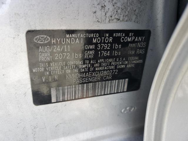 Photo 11 VIN: KMHDH4AEXCU280272 - HYUNDAI ELANTRA 