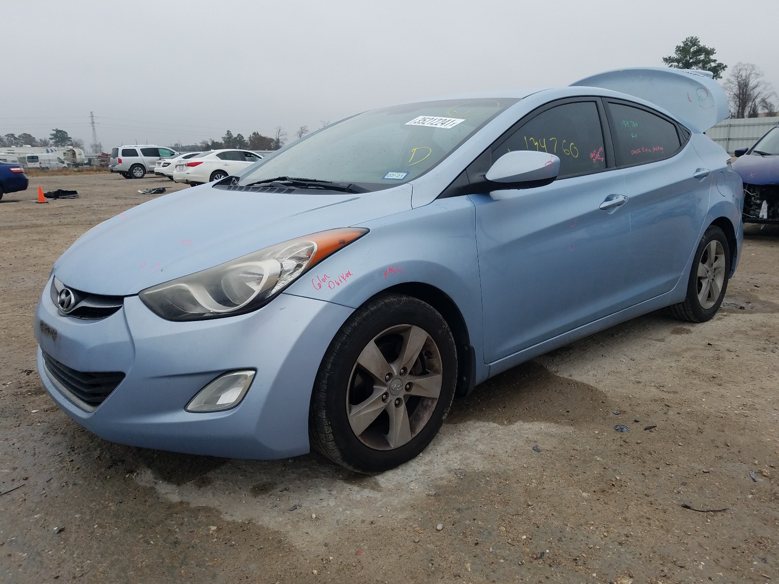 Photo 1 VIN: KMHDH4AEXCU368500 - HYUNDAI ELANTRA GL 