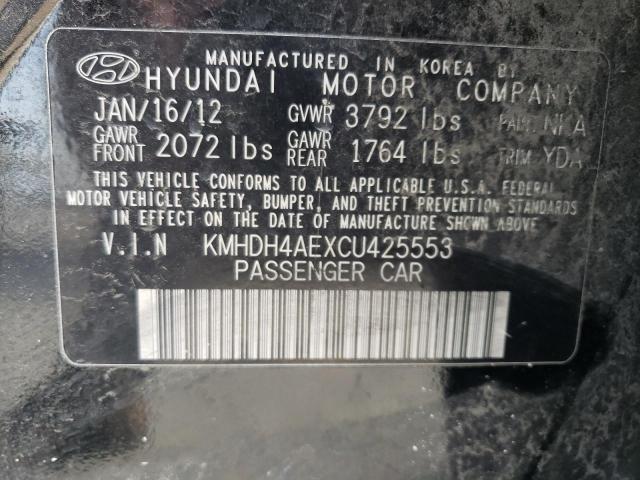 Photo 11 VIN: KMHDH4AEXCU425553 - HYUNDAI ELANTRA 