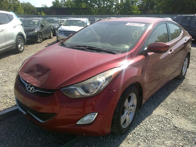 Photo 1 VIN: KMHDH4AEXCU470279 - HYUNDAI ELANTRA GL 