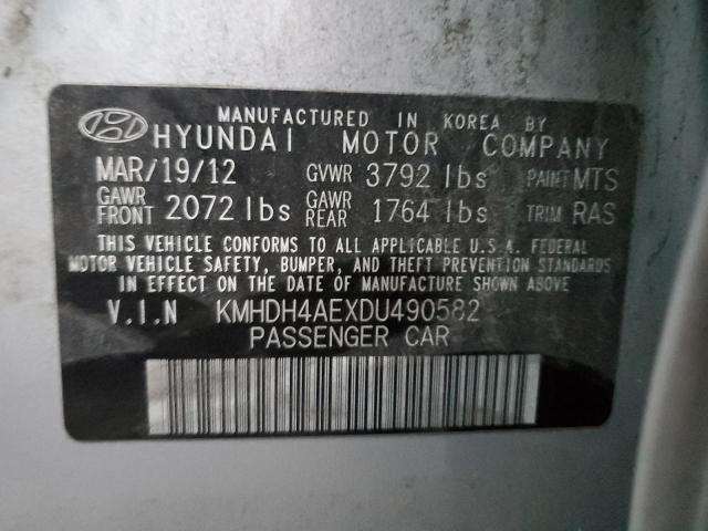 Photo 11 VIN: KMHDH4AEXDU490582 - HYUNDAI ELANTRA 