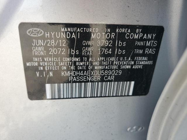 Photo 11 VIN: KMHDH4AEXDU589029 - HYUNDAI ELANTRA 