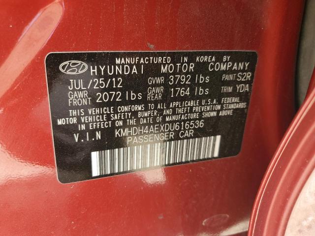 Photo 11 VIN: KMHDH4AEXDU616536 - HYUNDAI ELANTRA 