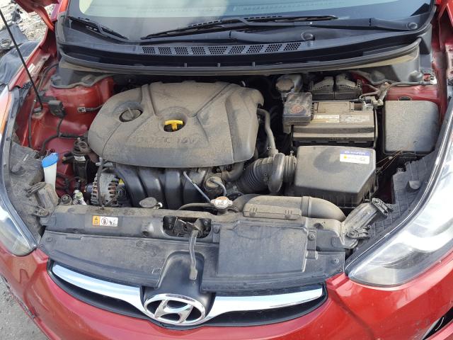 Photo 6 VIN: KMHDH4AEXDU629304 - HYUNDAI ELANTRA GL 