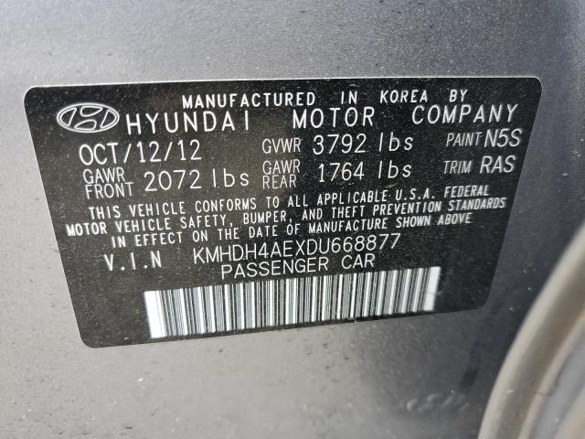 Photo 11 VIN: KMHDH4AEXDU668877 - HYUNDAI ELANTRA 