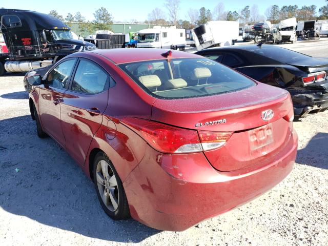 Photo 2 VIN: KMHDH4AEXDU712683 - HYUNDAI ELANTRA GL 